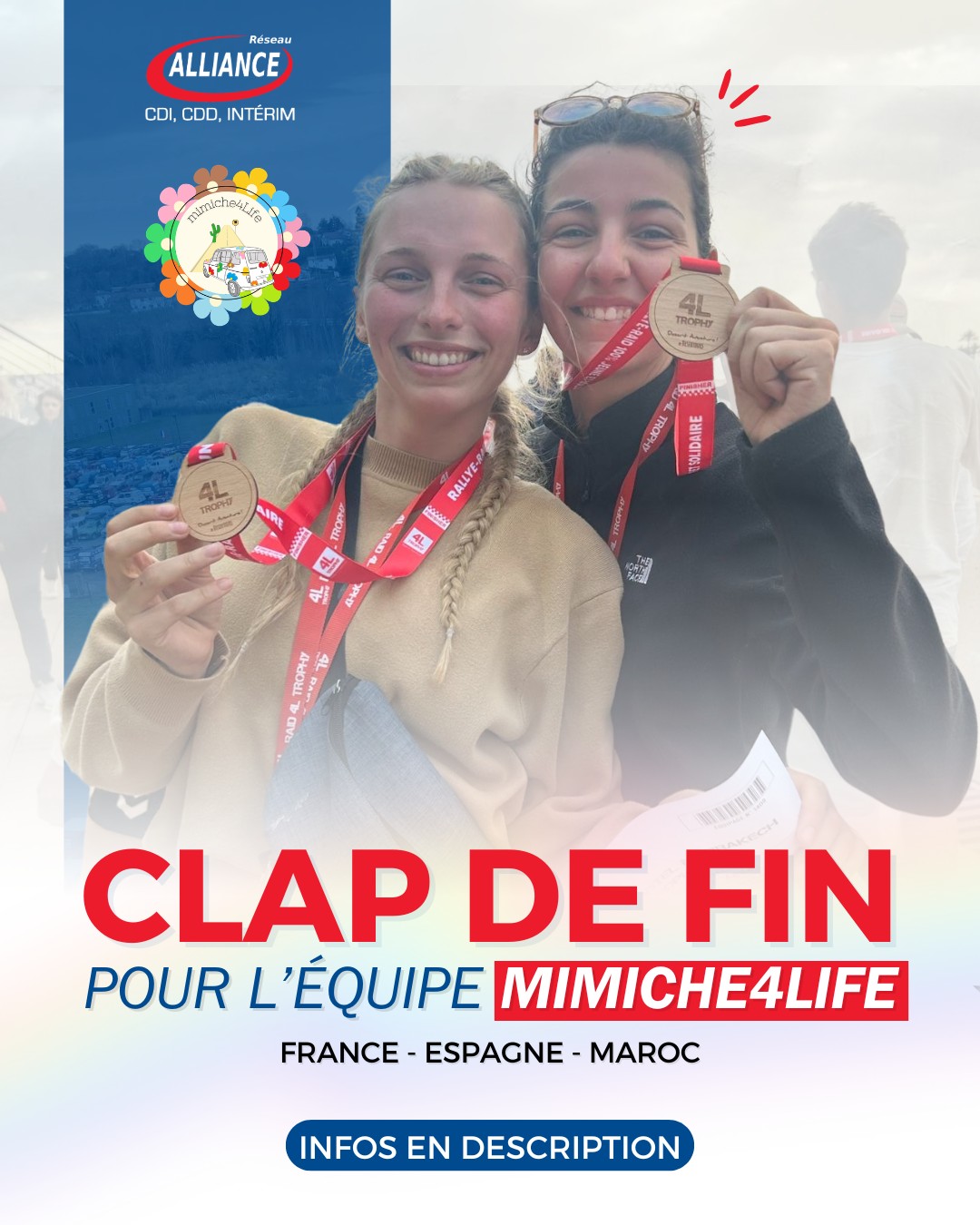Visuel Réseau Alliance — Sponsoring 4L Trophy