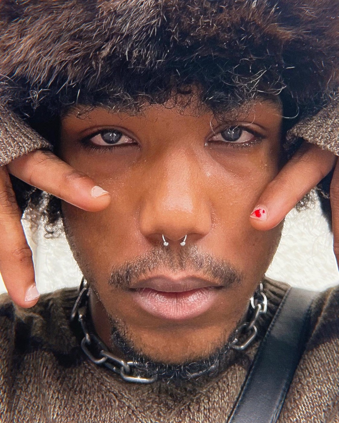 Portrait client — piercing septum